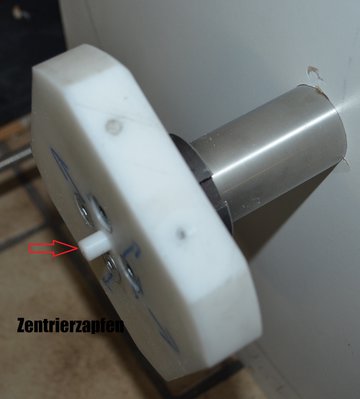 Trommelfilter Detail Achse mit Kopfplatte.JPG
